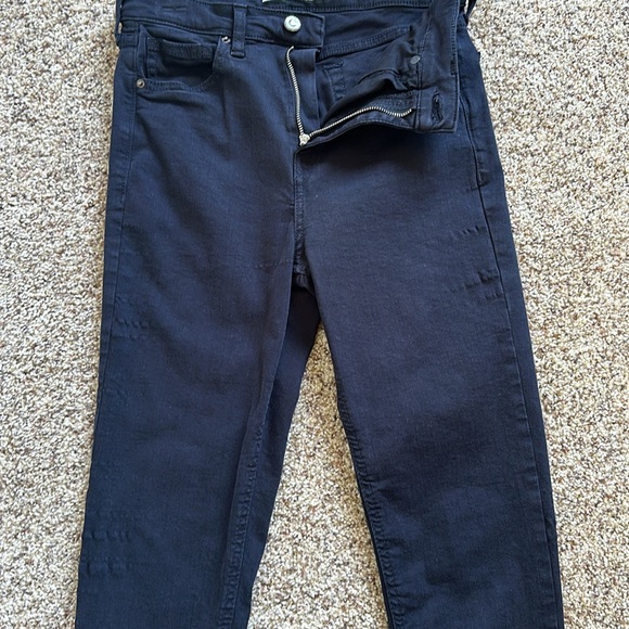 Topshop Moto Skinny Stretchy Jeans In Black Waist 28 length 30 - Picture 5 of 9